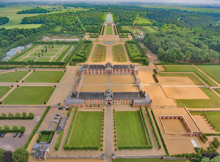 Le parc du château du Champ-de-Bataille