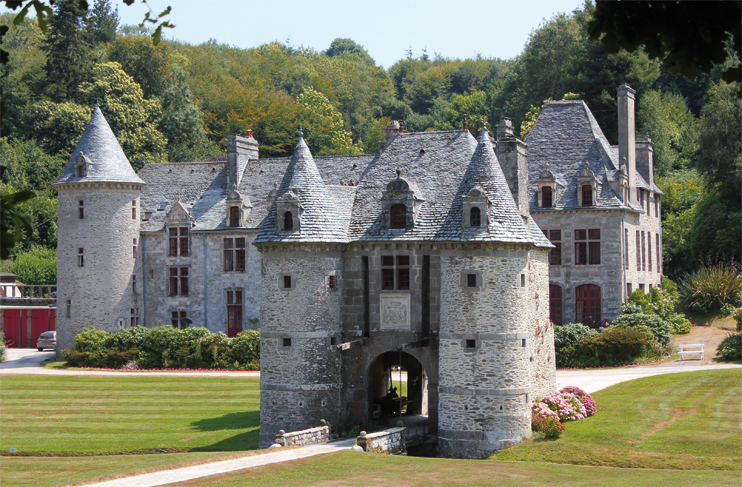 Parc du château de Nacqueville