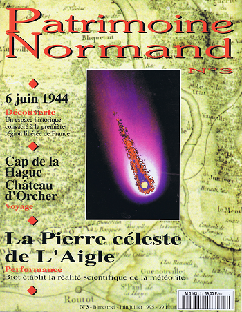 Patrimoine Normand n°03 (Juin-Juillet 1995). En kiosque à partir du 29 mai 1995 - 96 pages. Magazine bimestriel.