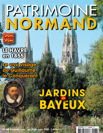 Patrimoine Normand n°68 (novembre-décembre 2008-janvier 2009). En kiosque à partir du 30 octobre 2008 - 68 pages. Magazine trimestriel.