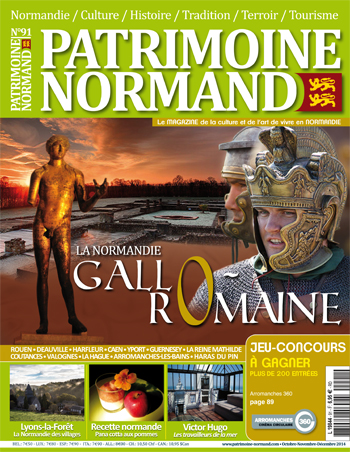 Patrimoine Normand n°91 (octobre-novembre-décembre 2014). En kiosque à partir du 13 octobre 2014 - 108 pages. Magazine trimestriel.