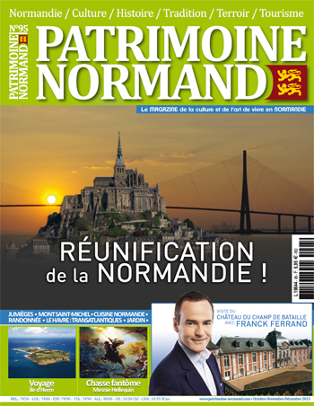 Patrimoine Normand n°95 (octobre-novembre-décembre 2015). En kiosque à partir du 13 octobre 2015 - 108 pages. Magazine trimestriel.