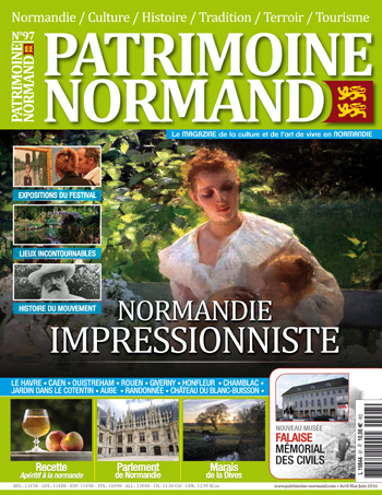 Patrimoine Normand n°97 (avril-mai-juin 2016). En kiosque à partir du 20 avril 2016 - 108 pages. Magazine trimestriel.