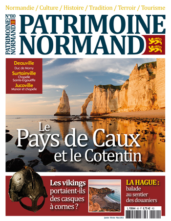 Patrimoine Normand n°80 (janvier-février-mars 2012). En kiosque à partir du 9 janvier 2012 - 108 pages. Magazine trimestriel.