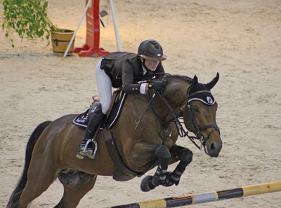 Pénélope Leprévost au dernier CSI de Caen. (© Thierry Georges Leprévost)