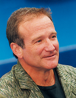 Robin Williams. (Photo Eric Bruneval © Patrimoine Normand.)