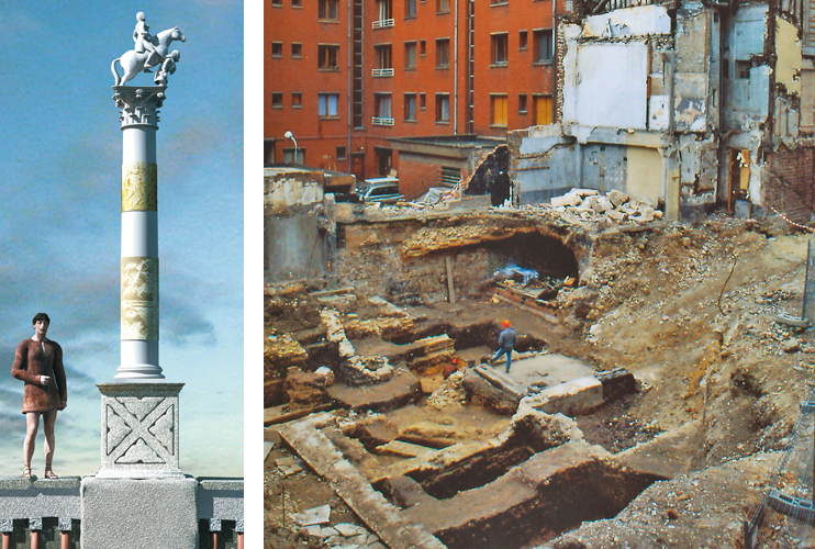 Rouen antique : une colonne dédiée à Jupiter ?