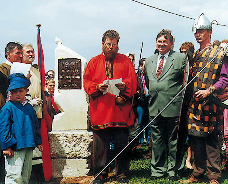 Saint-Martin-du-Bec - Inauguration du jardin Richard Ier Sans-Peur