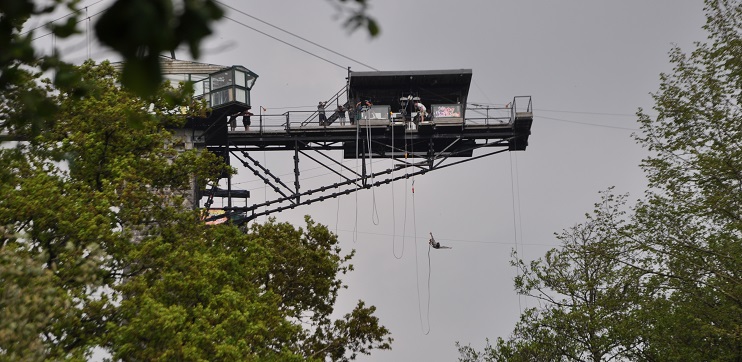 Saut à l'élastique Pont de la Souleuvre