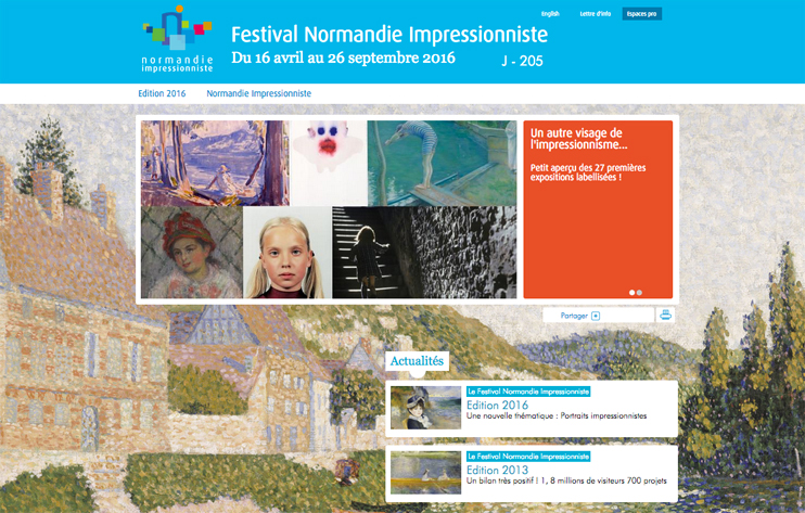 Normandie Impressionniste sur la toile