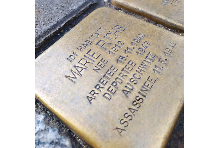 « Stolpersteine » - Au nom de tous les nôtres