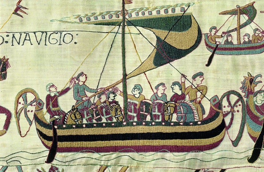 Bateau type nordique (Tapisserie de Bayeux)