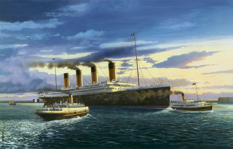 Le Titanic à Cherbourg