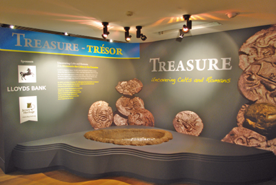 Exposition Trésors celtes et romains au Jersey Museum, situé à Saint-Hélier, jusqu'au 30 décembre 2014. (© Stéphane William Gondoin)