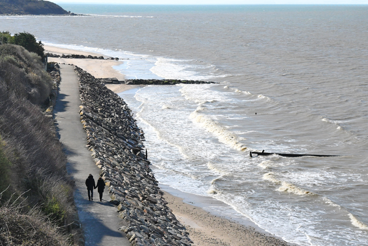 La plage de Villerville (Photo Rodolphe Corbin © Patrimoine Normand)