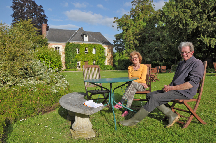 Prieuré Saint-Michel de Crouttes - Le jardin post-monastique