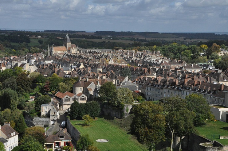 Vue générale de Falaise