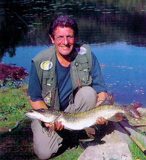 Yvon Carbonne avec une belle prise